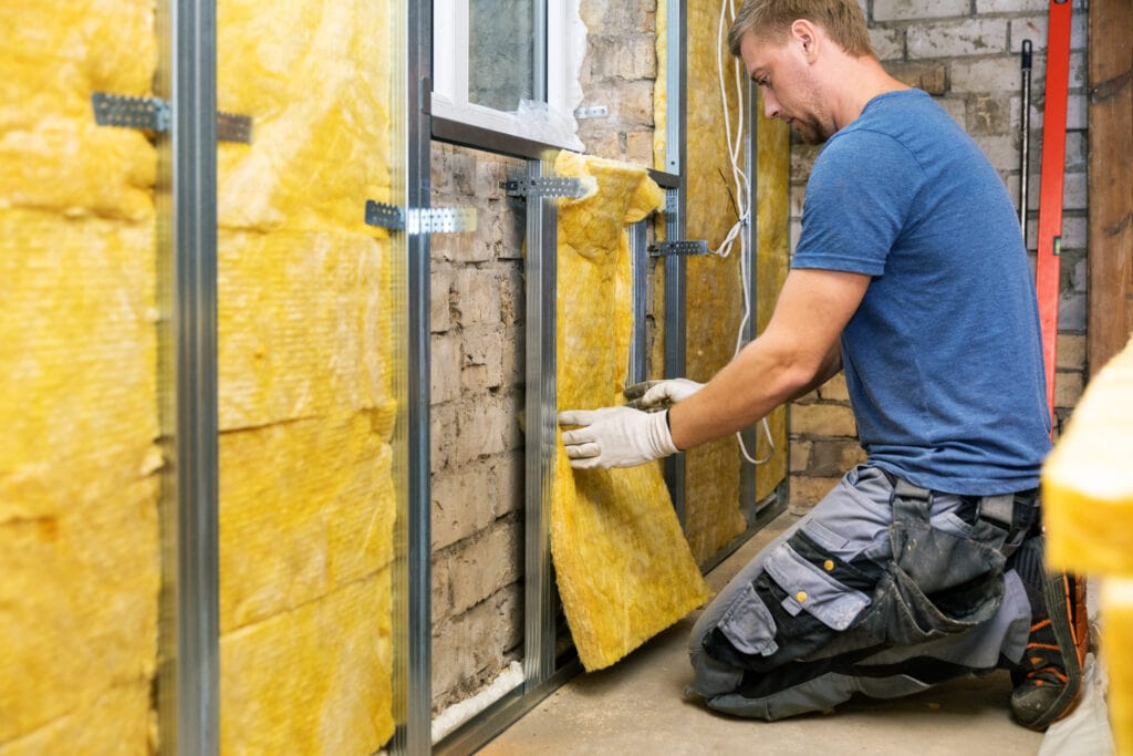 how to add insulation in unfinished basement