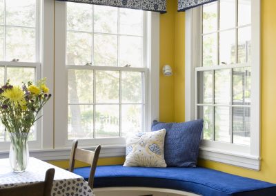 Thomas Buckborough 09 07 yellow kitchen window seat